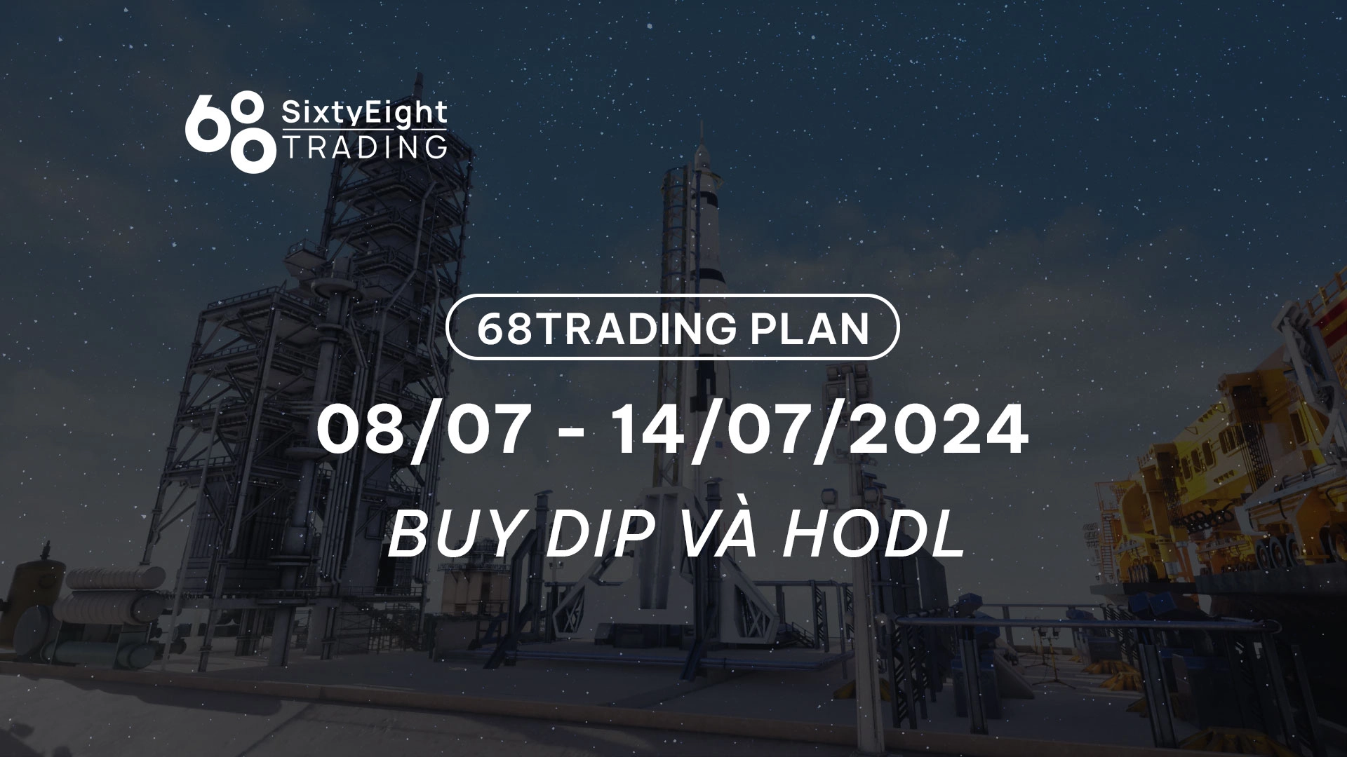 68 Trading Plan (08/07 - 14/07/2024) - Buy dip và hodl