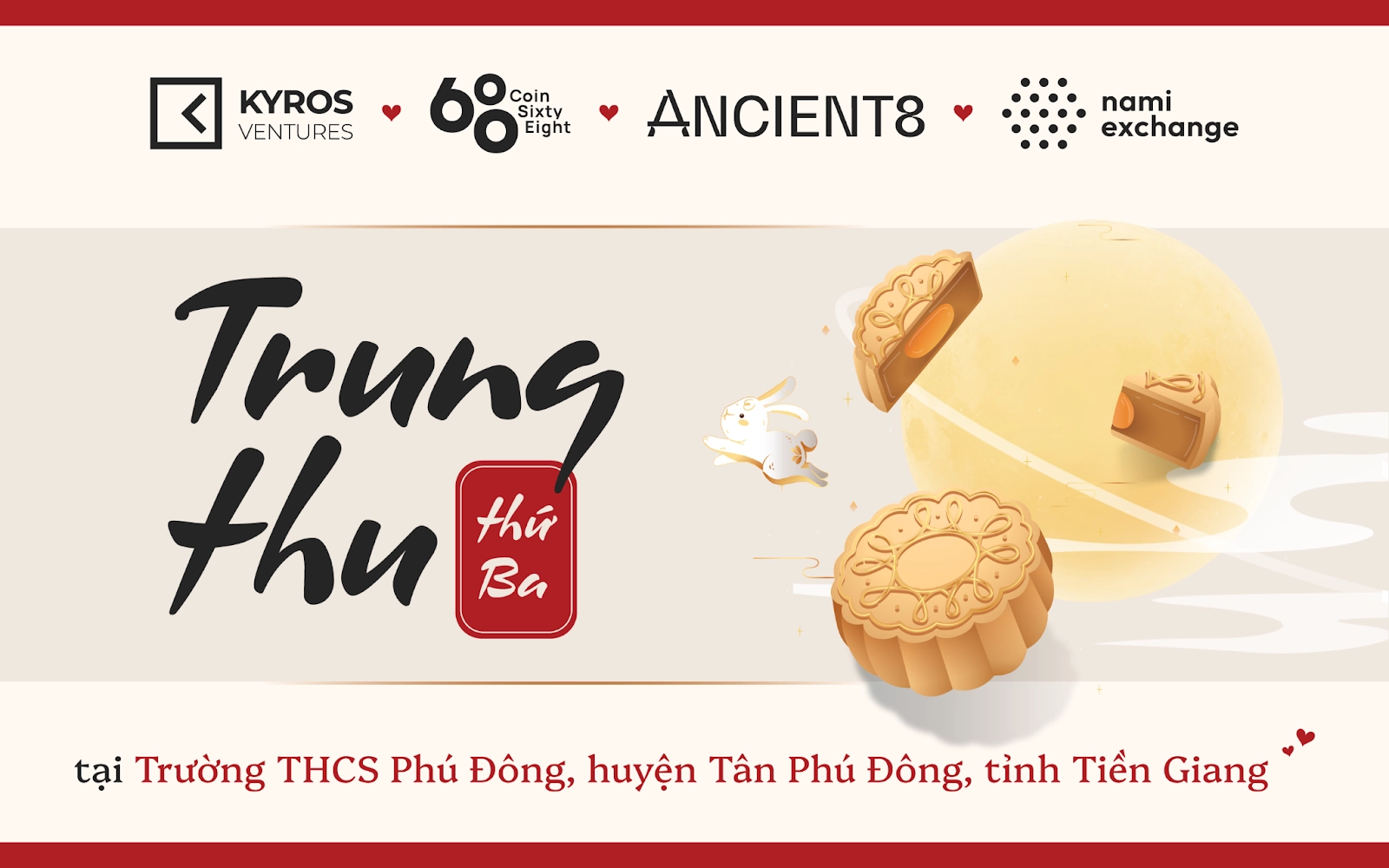 "Trung Thu Thứ Ba" sẻ chia yêu thương cùng hơn 100 em nhỏ tại Tiền Giang | Coin68 Charity x Nami Exchange