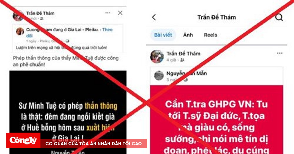 Xử phạt đối tượng chia sẻ bài viết gây chia rẽ khối đại đoàn kết trong tôn giáo