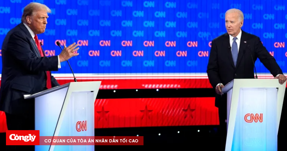 Bầu cử Tổng thống Mỹ: Cuộc tranh luận trực tiếp đầu tiên giữa ông Biden và ông Trump