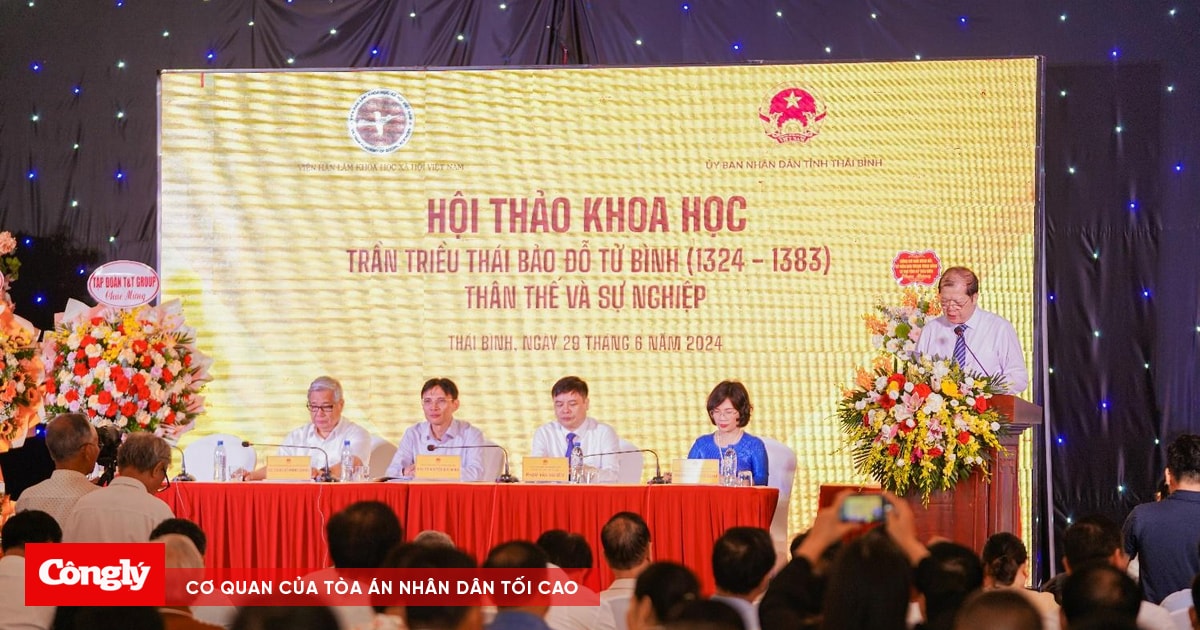 Hội thảo khoa học về thân thế và sự nghiệp Thái bảo Đỗ Tử Bình