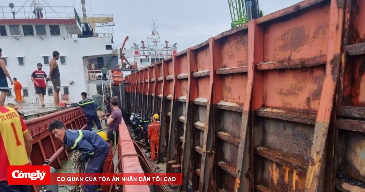 Điều tra nguyên nhân tử vong của 2 công nhân dưới hầm tàu