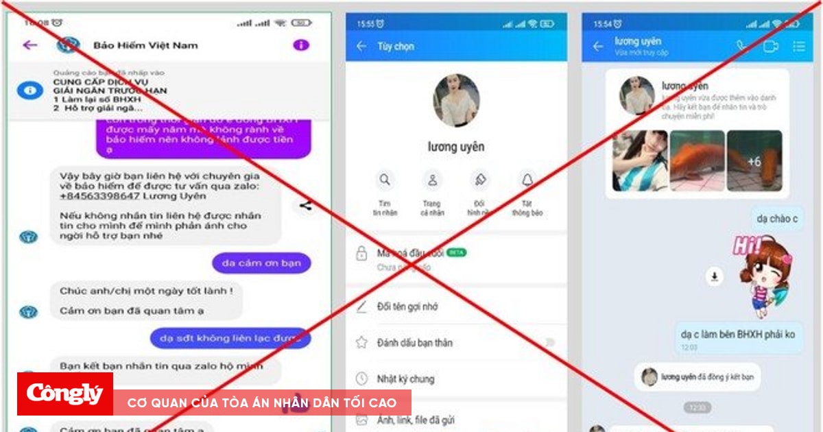 Mạo danh cán bộ bảo hiểm xã hội để lừa đảo