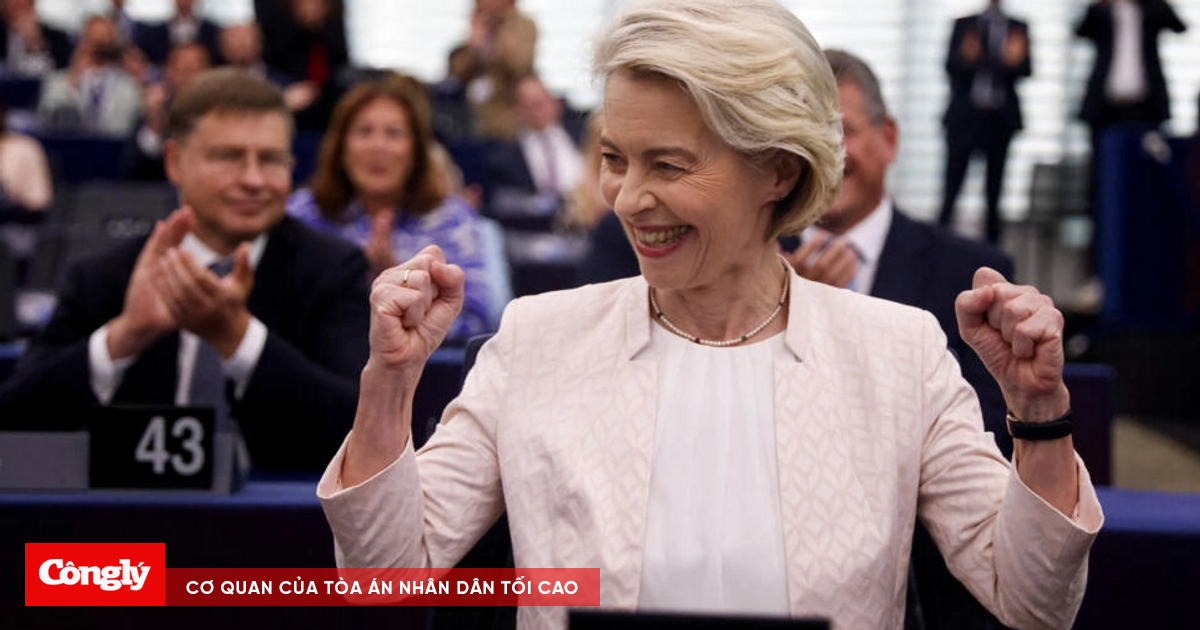 Chủ tịch Ủy ban châu Âu Ursula von der Leyen tái đắc cử nhiệm kỳ thứ hai