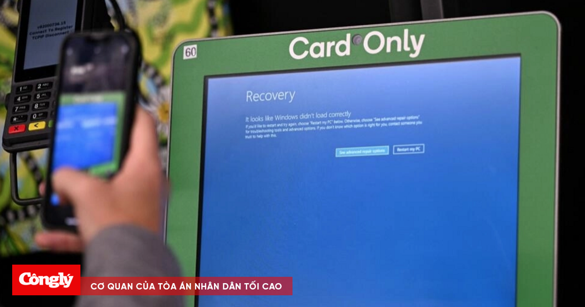 Sự cố của Microsoft gây hỗn loạn nhiều ngành công nghiệp toàn cầu