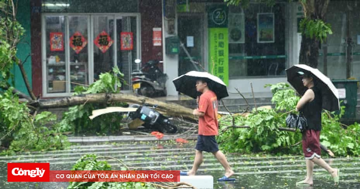 Bão Yagi sẽ vào Trung Quốc lần ba