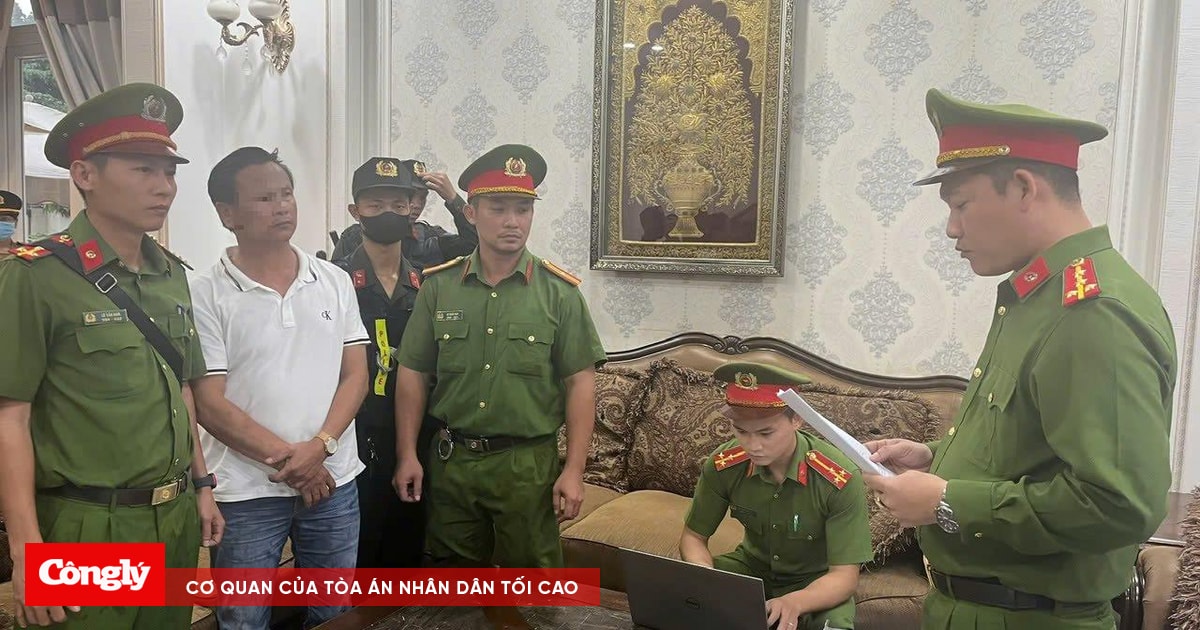 Khám xét nơi làm việc của Giám đốc Công ty TNHH Long Thái Việt