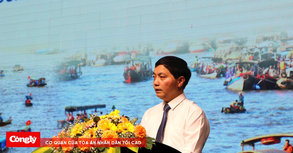 Khai mạc Hội thảo "Phát triển nguồn nhân lực và nâng cao thực thi pháp luật về du lịch tại ĐBSCL"